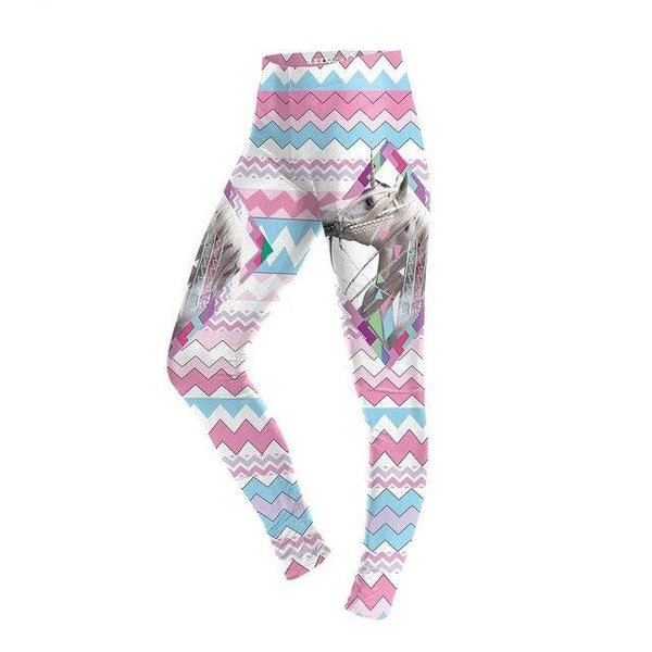 Geometric Unicorn Leggings